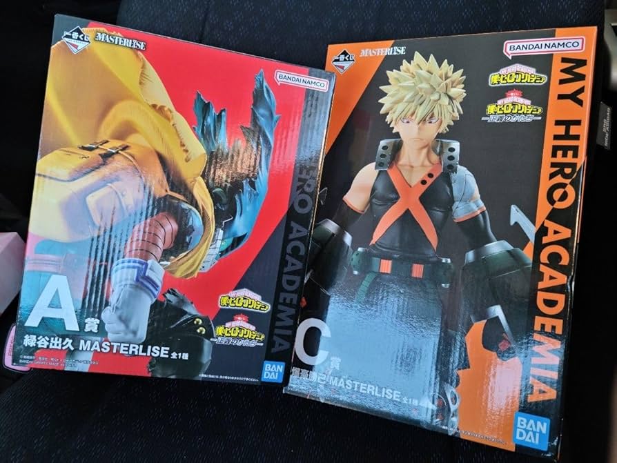 Amazon.co.jp: 一番くじ 正義のかたち A賞デク、C賞爆豪 2体